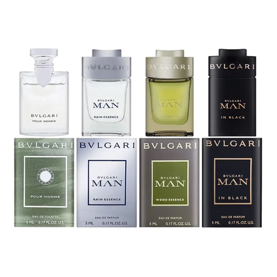 Bvlgari Set Pour Homme Rain Essence Man Wood Essence Man In Black for Men | EDP