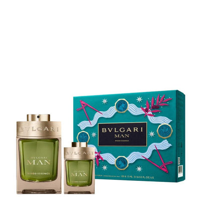 Bvlgari Set Bvlgari: Wood Essence Eau De Parfum For Men + Wood Essence Eau De Parfum For Men *Miniature