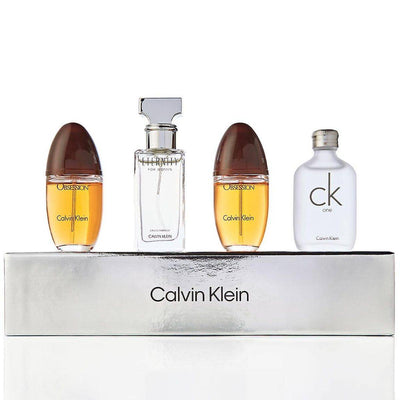 Calvin Klein Set Calvin Klein: Eternity Eau De Parfum For Women + CK One Eau De Toilette For Men *Miniature + Obsession Eau De Parfum For Women *Miniature