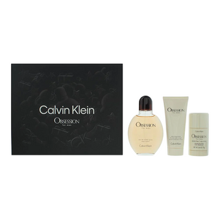 Calvin Klein Set Calvin Klein: Obsession Eau De Toilette For Men + Obsession Anti-Sweat Deodorant Stick For Men + Obsession Calming After-Shave Balm