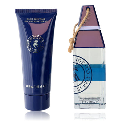 Caribbean Joe Set Caribbean Joe: Island Supply Sapphire Sands Eau De Toilette For Men + Island Supply Sapphire Sands Shower Gel & Shampoo 2-In-1