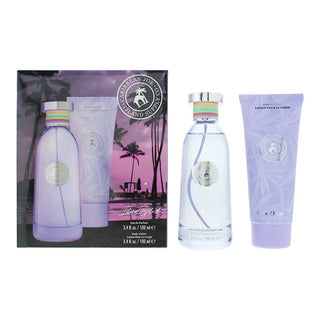 Caribbean Joe Set Caribbean Joe: Island Supply Splash Eau De Parfum For Women + Island Supply Splash Hydrating Body Lotion