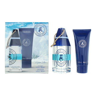 Caribbean Joe Set Caribbean Joe: Island Supply Turquoise Waters Eau De Toilette For Men + Island Supply Turquoise Waters Shower Gel & Shampoo 2-In-1