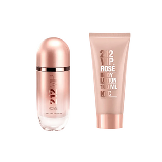 Carolina Herrera Set Carolina Herrera: 212 VIP Rose Eau De Parfum For Women + 212 VIP Rose Moisturising Body Lotion