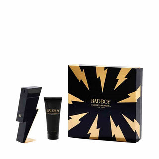 Carolina Herrera Set Carolina Herrera: Bad Boy Shower Gel For All Skin Types + Bad Boy Eau De Toilette For Men