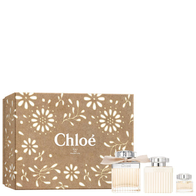 Chloe Set Chloe: Chloe Eau De Parfum For Women + Chloe Eau De Parfum For Women *Miniature + Chloe Body Lotion All Over The Body