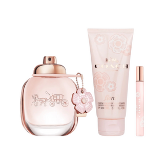 Coach Set Coach: Floral Eau De Parfum For Women + Floral Eau De Parfum For Women + Floral Body Lotion All Over The Body