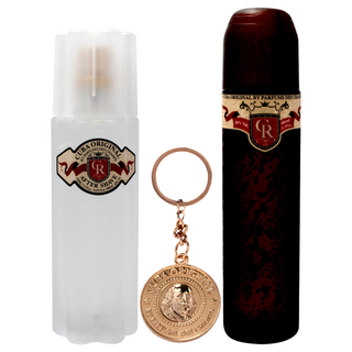 Cuba Set Cuba: Royal Eau De Toilette For Men + Royal After-Shave Lotion + Cuba Metal Keyring Gold