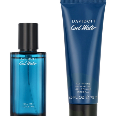 Davidoff Set Davidoff: Cool Water Eau De Toilette For Men + Cool Water Shower Gel