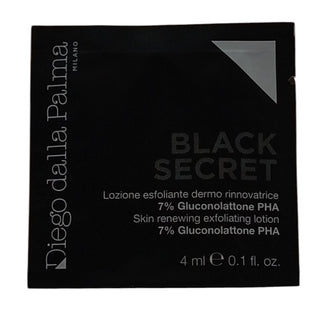 Diego Dalla Palma Set Diego Dalla Palma Black Secret Exfoliating Exfoliating Lotion *Sample
