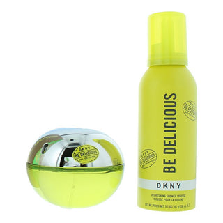 DKNY Set DKNY: Be Delicious Eau De Parfum For Women + Be Delicious Cleansing Shower Mousse