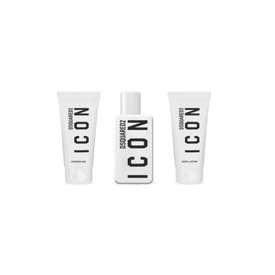 Dsquared 2 Set Dsquared 2: Icon Eau De Parfum For Women + Icon Shower Gel All Skin Types + Icon Moisturizing Body Lotion