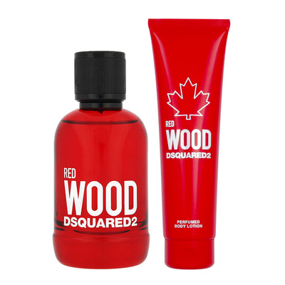 Dsquared 2 Set Dsquared 2: Red Wood Eau De Toilette For Women + Red Wood Body Lotion