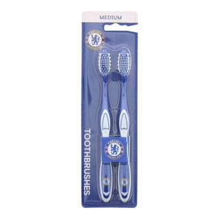 Epl Set Duo Epl Chealsea Toothbrush Blue and White