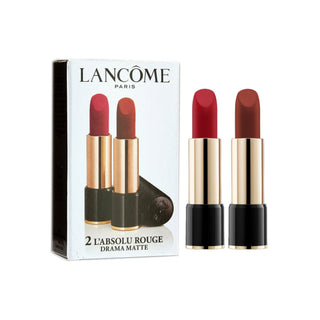 Lancome Set Duo Lancome L'Absolu Rouge Matte Cream Lipstick