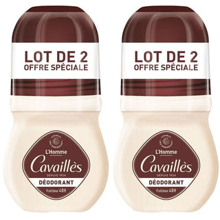 Roge Cavailles Set Duo Roge Cavailles L'Homme 48h Protection Deodorant Roll-On For Men