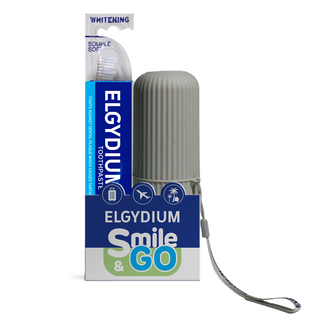 Elgydium Set Elgydium: Anti-Plaque Plaque Toothpaste + Whitening S Toothbrush