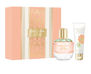 Elie Saab Set Elie Saab: Girl Of Now Lovely Eau De Parfum For Women + Girl Of Now Lovely Hydrates Body Lotion Body