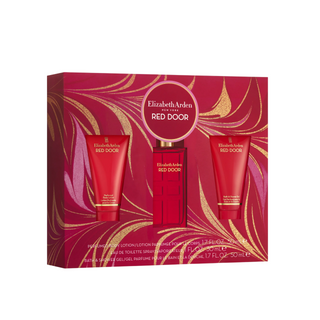 Elizabeth Arden Set Elizabeth Arden: Red Door Eau De Toilette For Women + Red Door Moisturizes Body Lotion Body + Red Door Cleansing Shower Gel All Over Body All Skin Types