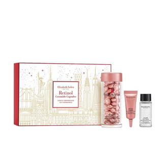 Elizabeth Arden Set Elizabeth Arden: Retinol Ceramide Reduces Fine Lines & Wrinkles Serum Capsules Face + Ceramide Retinol Smoothing Eye Cream + Retinol + HPR Ceramide Renewing Water Cream For Face