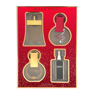 Ellen Tracy Set Ellen Tracy: Classic Eau De Parfum For Women + Tracy Eau De Parfum For Women + Bronze Eau De Parfum For Women + Love Notes Eau De Parfum For Women