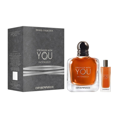 Emporio Armani Set Emporio Armani: Stronger With You Intensely Eau De Parfum For Men + Stronger With You Intensely Eau De Parfum For Men