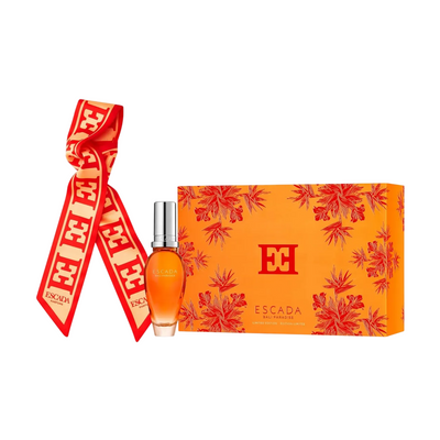 Escada Set Escada: Bali Paradise Eau De Toilette For Women + Bali Paradise Textile Scarf Orange For Women