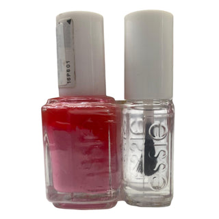 Essie Set Essie: Nail Enamel Vegan Glossy Shine Finish Nail Polish 20 Lovie Dovie + Nail Care - Good To Go Top Coat Nail Strengthening Lacquer