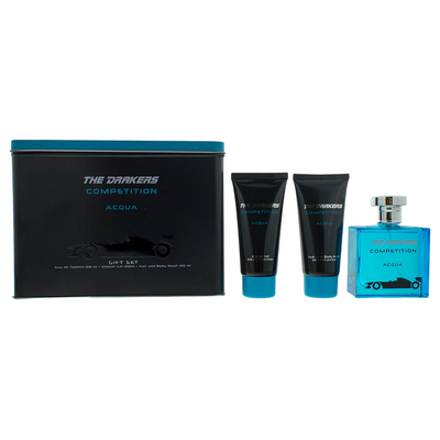 Ferrari Set Ferrari: The Drakers Competicion Acqua Eau De Toilette For Men + The Drakers Competicion Acqua Hydrating Body Wash For Hair & Body