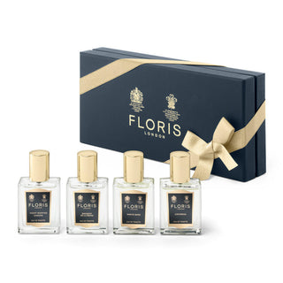 Floris Of London Set Floris Of London: Night Scented Jasmine Eau De Toilette For Women + Bouquet De La Reine Eau De Toilette For Women + White Rose Eau De Toilette For Women + Chypress Eau De Toilette Unisex