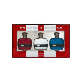 Ford Set Ford: Mustang Blue Eau De Toilette For Men + Mustang Red Eau De Toilette For Men + Mustang White Eau De Toilette For Men