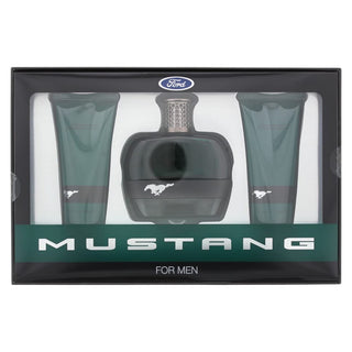 Ford Set Ford: Mustang Green Eau De Toilette For Men + Mustang Green Hydrating Shower Gel All Skin Types + Mustang Green Hydrating After-Shave Balm
