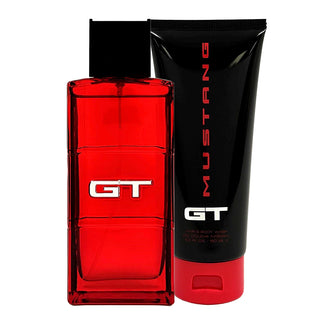 Ford Set Ford: Mustang GT Photobox Eau De Toilette For Men + Mustang GT Photobox Body Wash