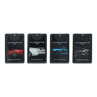 Ford Set Ford: Mustang White Eau De Toilette For Men + Mustang Red Eau De Toilette For Men + Mustang Black Eau De Toilette For Men + Mustang Blue Eau De Toilette For Men
