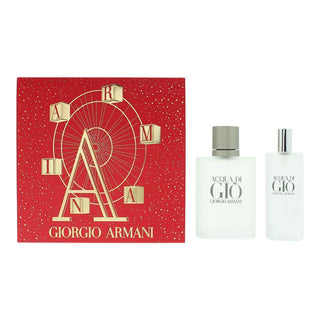 Giorgio Armani Set Giorgio Armani: Acqua di Gio Eau De Toilette For Men + Acqua di Gio Eau De Toilette For Men