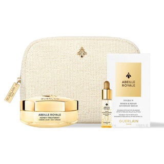 Guerlain Set Guerlain: Abeille Royale Honey Age-Defying Day Cream For Face + Abeille Royale Replumping Oil For Face & Neck + Abeille Royale Double R Anti-Ageing Day & Night Serum For Face & Neck