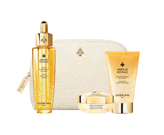 Guerlain Set Guerlain: Abeille Royale Replumping Oil For Face & Neck + Abeille Royale Honey Age-Defying Day Cream For Face + Abeille Royale Cleansing Foam