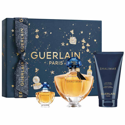 Guerlain Set Guerlain: Shalimar Eau De Parfum For Women + Shalimar Eau De Parfum For Women + Shalimar Hydrating Body Lotion