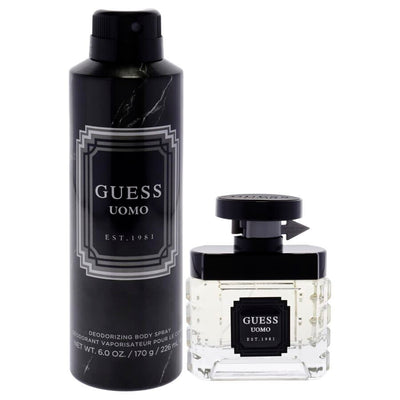 Guess Set Guess: Seductive Eau De Toilette For Men + Seductive Homme Deodorant Spray For Men
