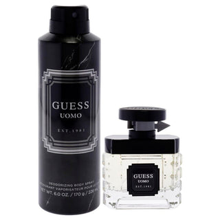 Guess Set Guess: Seductive Eau De Toilette For Men + Seductive Homme Deodorant Spray For Men