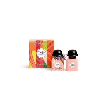 Hermes Set Hermes: Twilly d'Hermes Eau De Parfum For Women + Twilly d'Hermes Ginger Hair Spray Treatment Silky