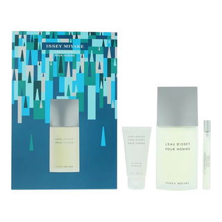Issey Miyake Set Issey Miyake: L'Eau D'Issey Pour Homme Eau De Toilette For Men + L'Eau d'Issey Moisturizing Shower Gel For All Skin Types + L'Eau d'Issey Eau De Toilette For Women