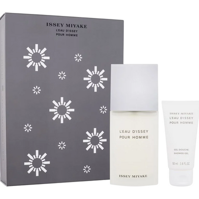 Issey Miyake Set Issey Miyake: L'Eau D'Issey Pour Homme Eau De Toilette For Men + L'Eau D'Issey Pour Homme Cleansing Shower Gel All Over Body All Skin Types