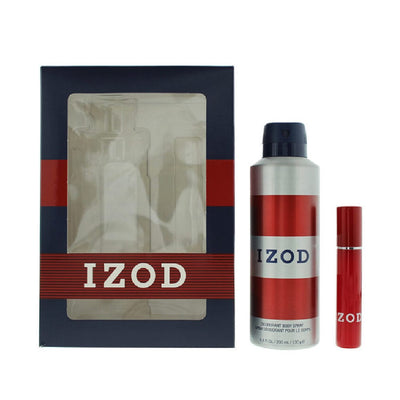 Izod Set Izod: Red Scented Spray For Men + Red Eau De Toilette For Men