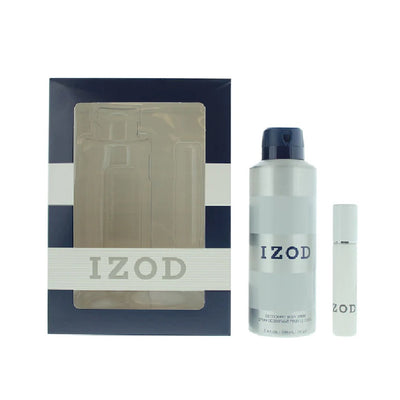 Izod Set Izod: White Eau De Toilette For Men + White Scented Spray For Men