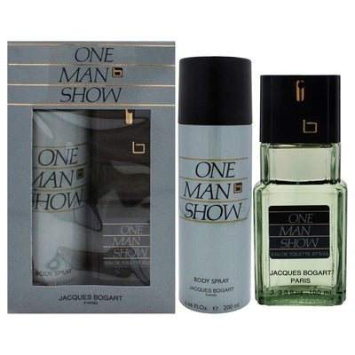 Jacques Bogart Set Jacques Bogart: One Man Show Eau De Toilette For Men + One Man Show Scented Spray For Men
