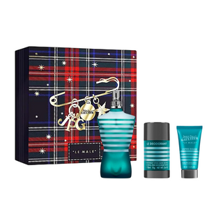 Jean Paul Gaultier Set Jean Paul Gaultier: Le Male Eau De Toilette For Men + Le Male Deodorant Stick For Men + Le Male Moisturising After-Shave Balm