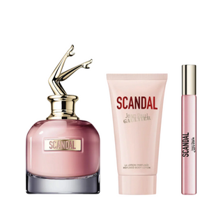 Jean Paul Gaultier Set Jean Paul Gaultier: Scandal Eau De Parfum For Women + Scandal Eau De Parfum For Women *Miniature + Scandal Hydrating Body Lotion