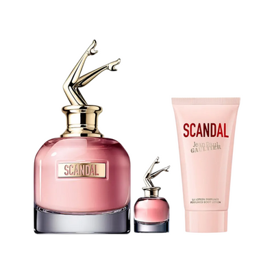 Jean Paul Gaultier Set Jean Paul Gaultier: Scandal Eau De Parfum For Women + Scandal Hydrating Body Lotion + Scandal Eau De Parfum For Women *Miniature