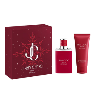 Jimmy Choo Set Jimmy Choo: Man Extreme Eau De Parfum For Men + Man Extreme Shower Gel For Hair & Body For All Skin Types